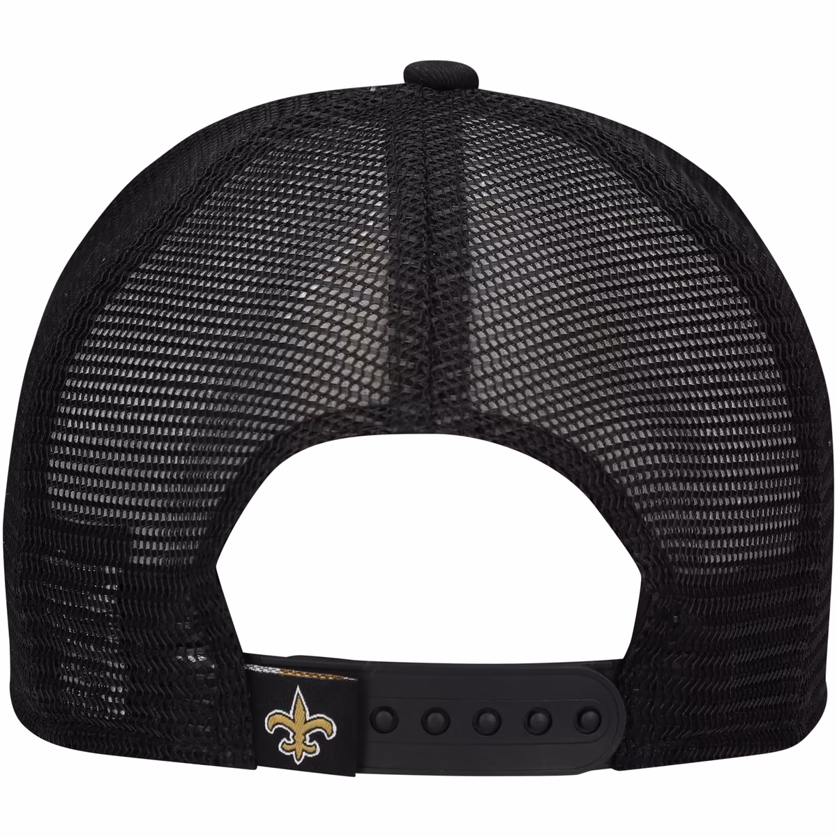 Youth New Era White/Black New Orleans Saints Distressed 9FIFTY A-Frame Snapback Hat 5 Youth New Era White/Black New Orleans Saints Distressed 9FIFTY A-Frame Snapback Hat