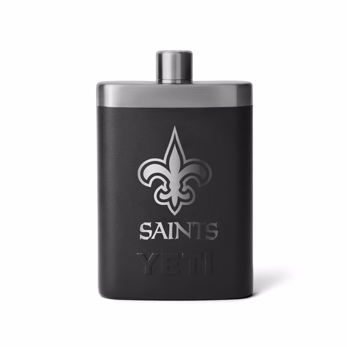 YETI Black New Orleans Saints 7oz. Flask 1 YETI Black New Orleans Saints 7oz. Flask