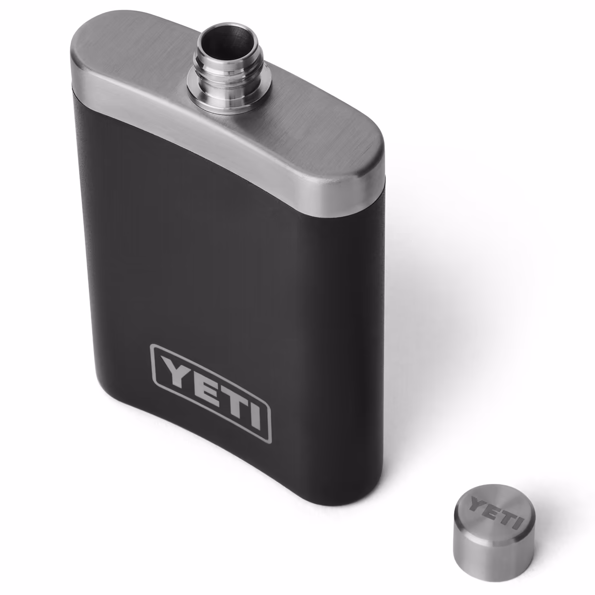 YETI Black New Orleans Saints 7oz. Flask 4 YETI Black New Orleans Saints 7oz. Flask