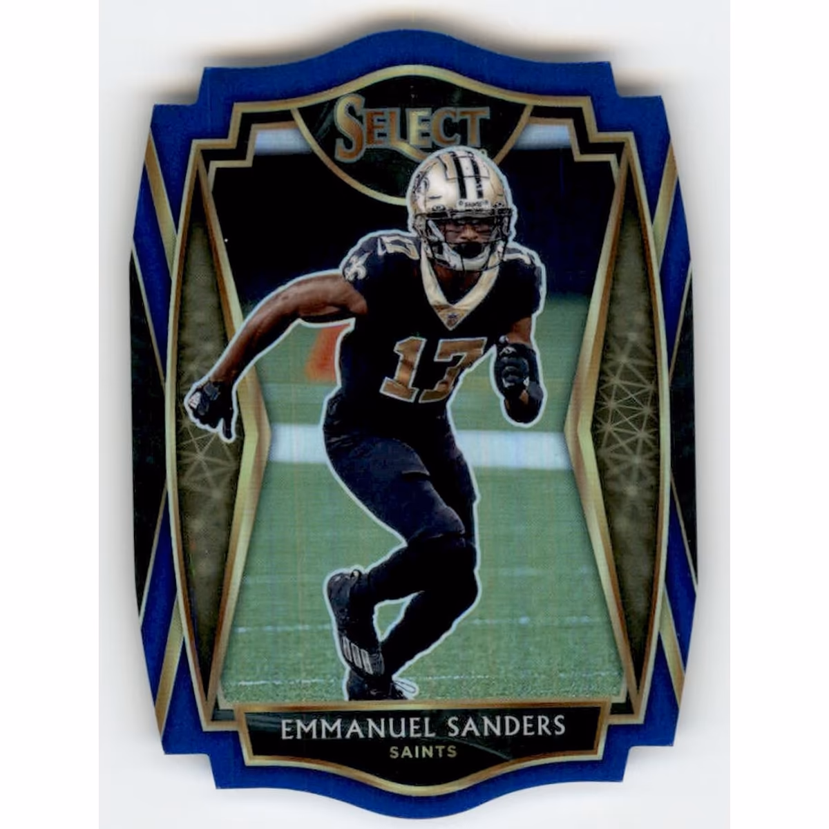 2020 Select Prizm Blue Die Cut #142 Emmanuel Sanders