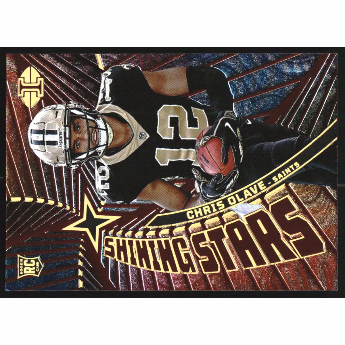 2022 Panini Illusions Shining Stars Red #17 Chris Olave