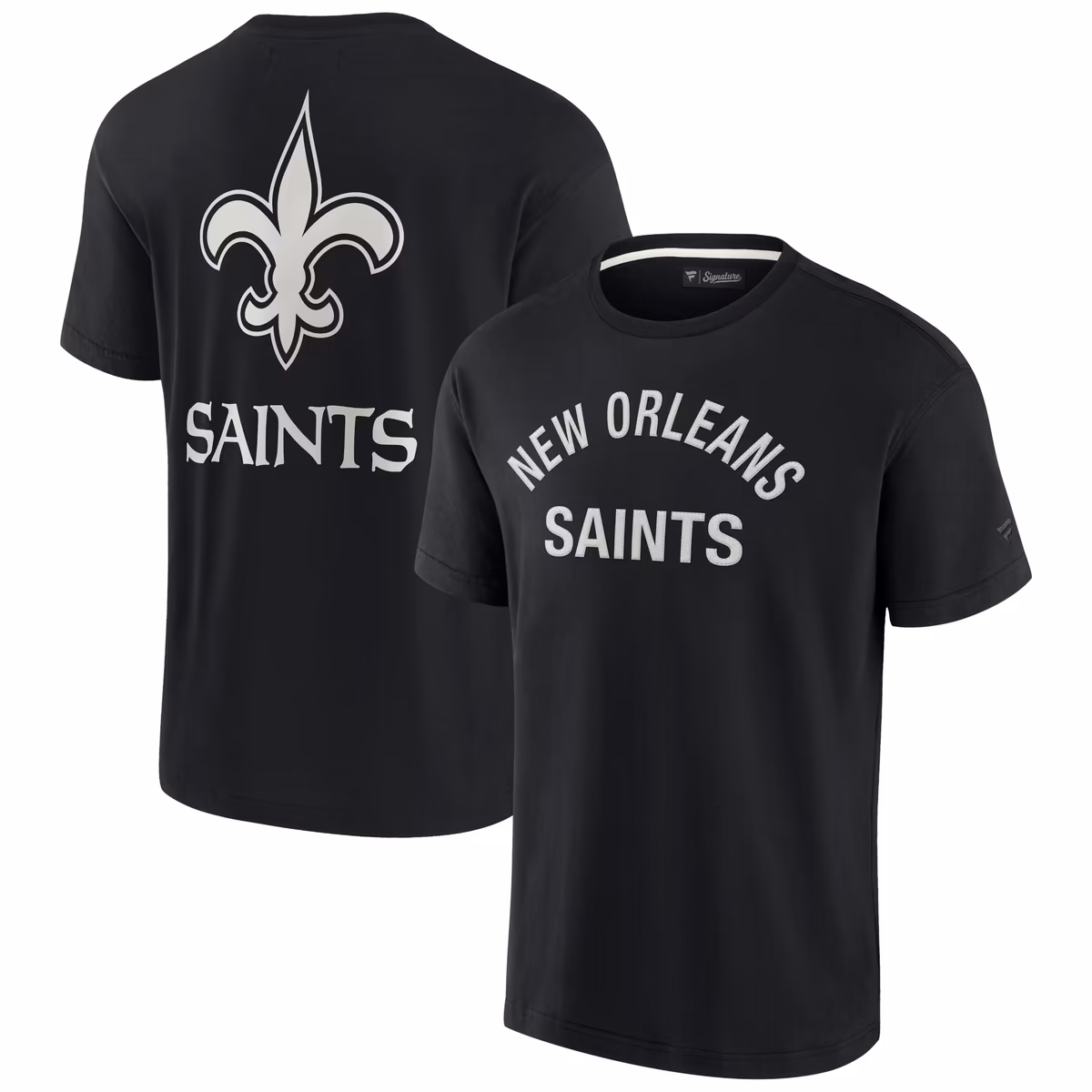 Unisex Fanatics Black New Orleans Saints Elements Super Soft Short Sleeve T-Shirt 3 Unisex Fanatics Black New Orleans Saints Elements Super Soft Short Sleeve T-Shirt