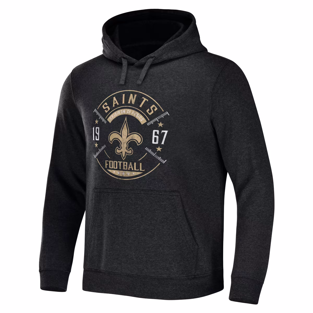 Men's NFL x Darius Rucker Collection by Fanatics Heather Charcoal New Orleans Saints Radar Pullover Hoodie 3 Men's NFL x Darius Rucker Collection by Fanatics Heather Charcoal New Orleans Saints Radar Pullover Hoodie