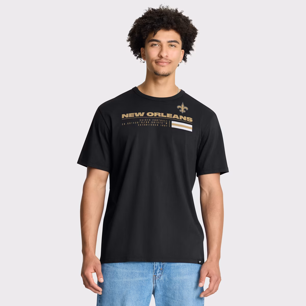 Men's Fanatics Black New Orleans Saints Chop Block Legacy T-Shirt 8 Men's Fanatics Black New Orleans Saints Chop Block Legacy T-Shirt