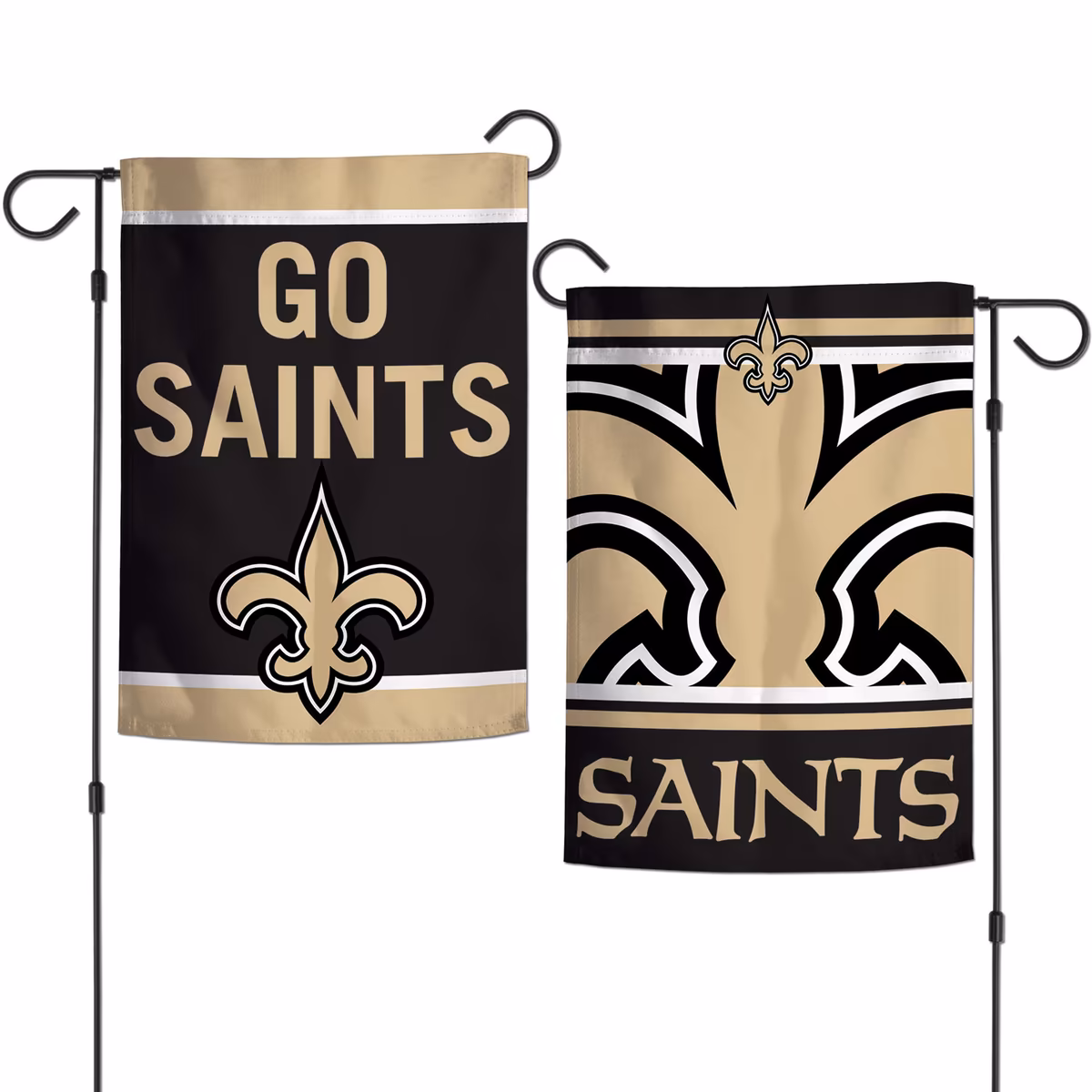 WinCraft New Orleans Saints Team 2-Sided 12'' x 18'' Garden Flag 4 WinCraft New Orleans Saints Team 2-Sided 12'' x 18'' Garden Flag