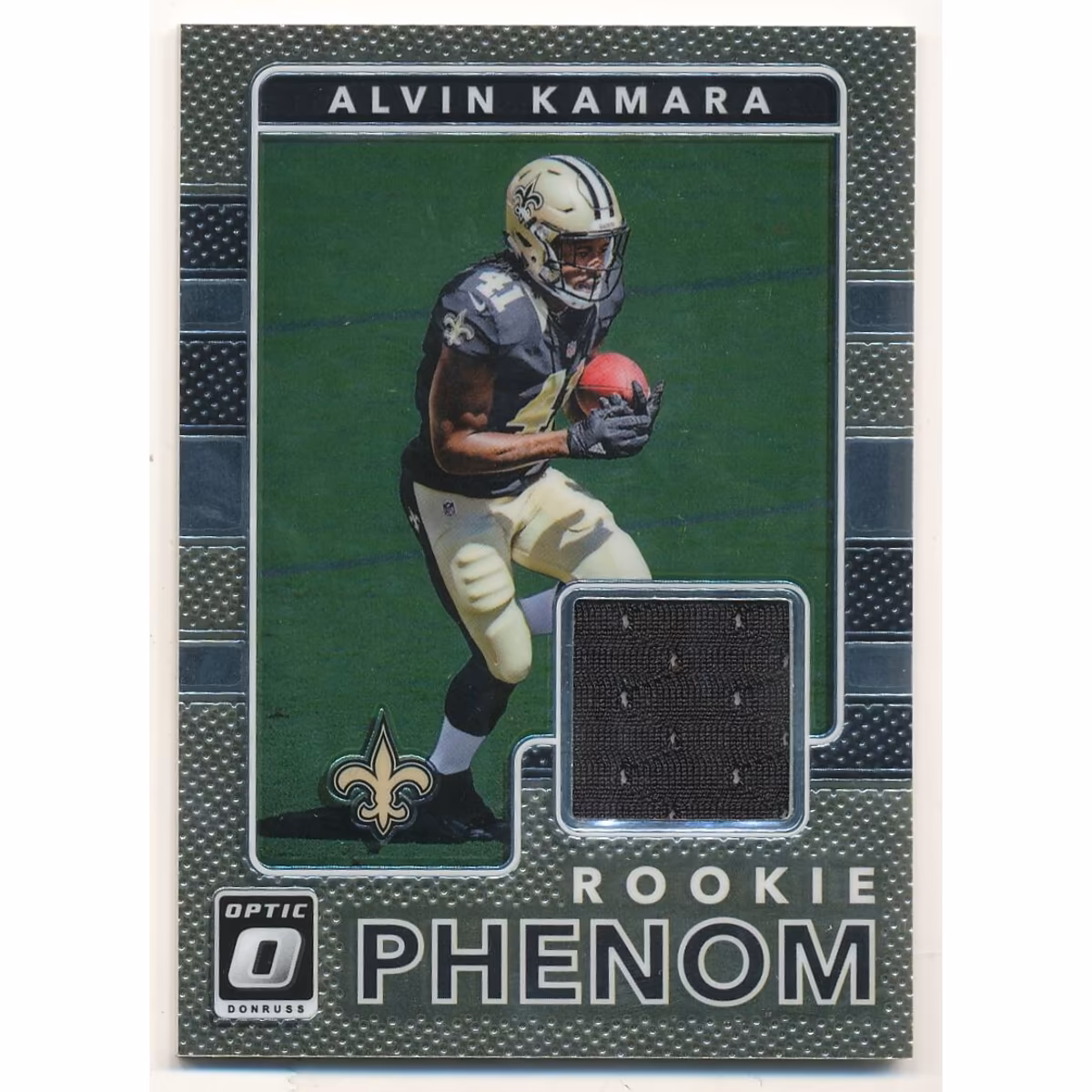 2017 Donruss Optic Rookie Phenom Jerseys #17 Alvin Kamara