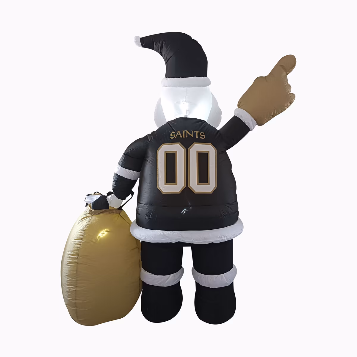 New Orleans Saints 7' Inflatable Santa 4 New Orleans Saints 7' Inflatable Santa