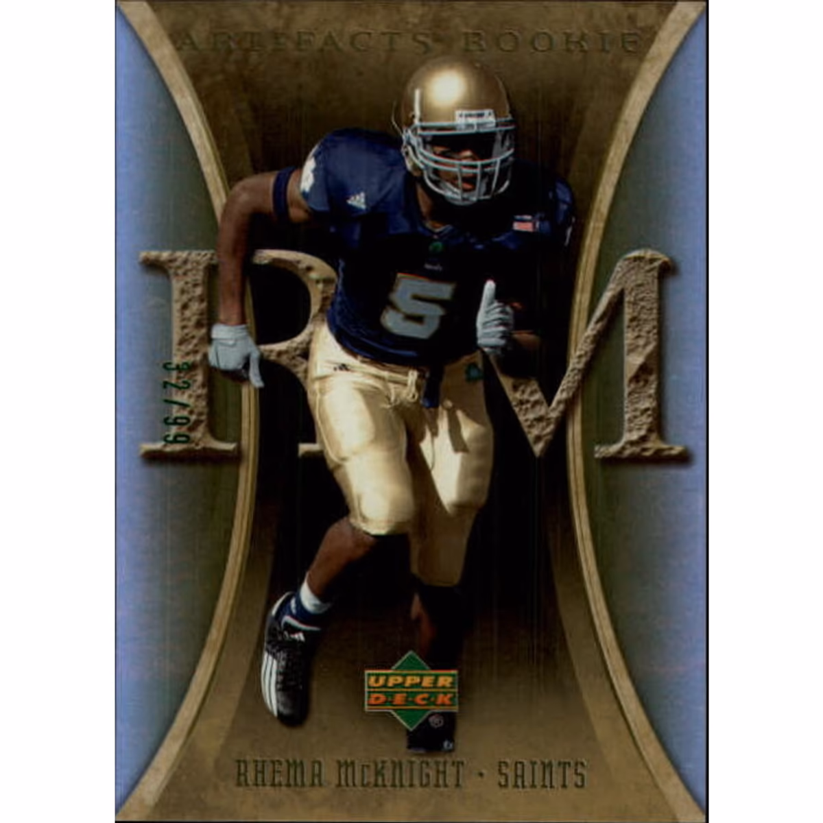 2007 Artifacts Green #139 Rhema McKnight