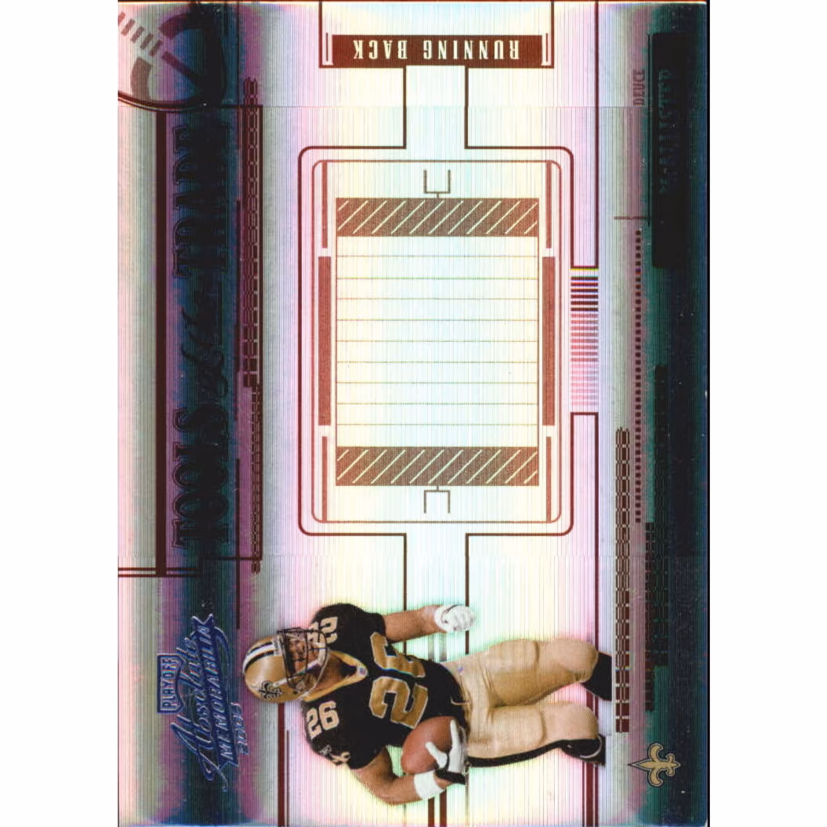 2005 Absolute Memorabilia Tools of the Trade Red Spectrum #25 Deuce McAllister