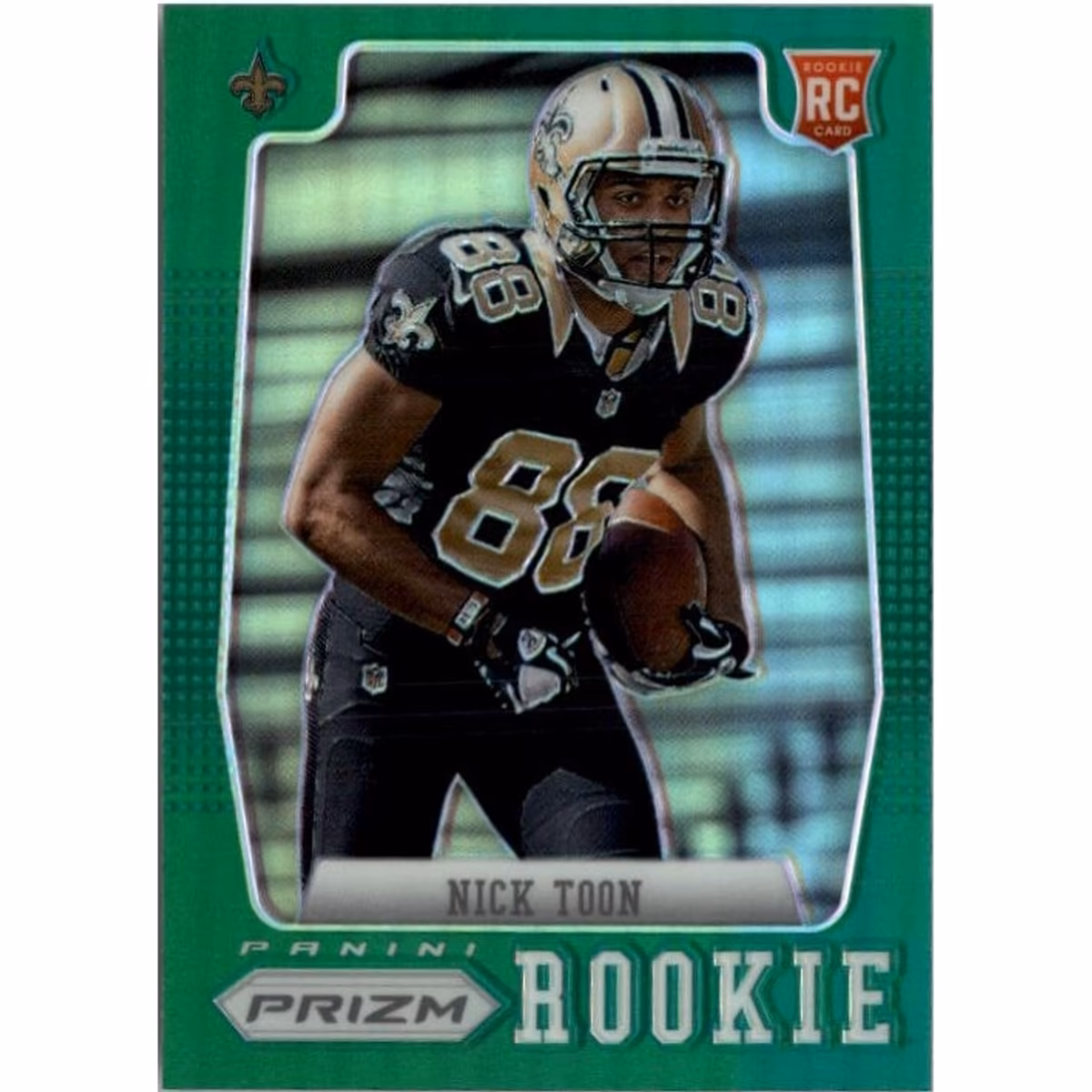2012 Panini Prizm Prizms Green #225 Nick Toon
