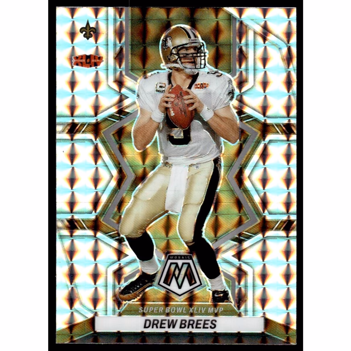 2022 Panini Mosaic Mosaic #295 Drew Brees MVP 5 2022 Panini Mosaic Mosaic #295 Drew Brees MVP