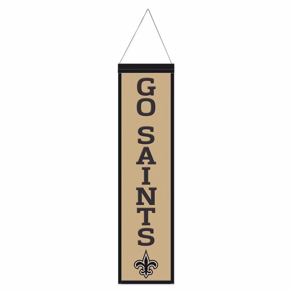 WinCraft New Orleans Saints 8" x 32" Slogan Wool Banner 2 WinCraft New Orleans Saints 8" x 32" Slogan Wool Banner