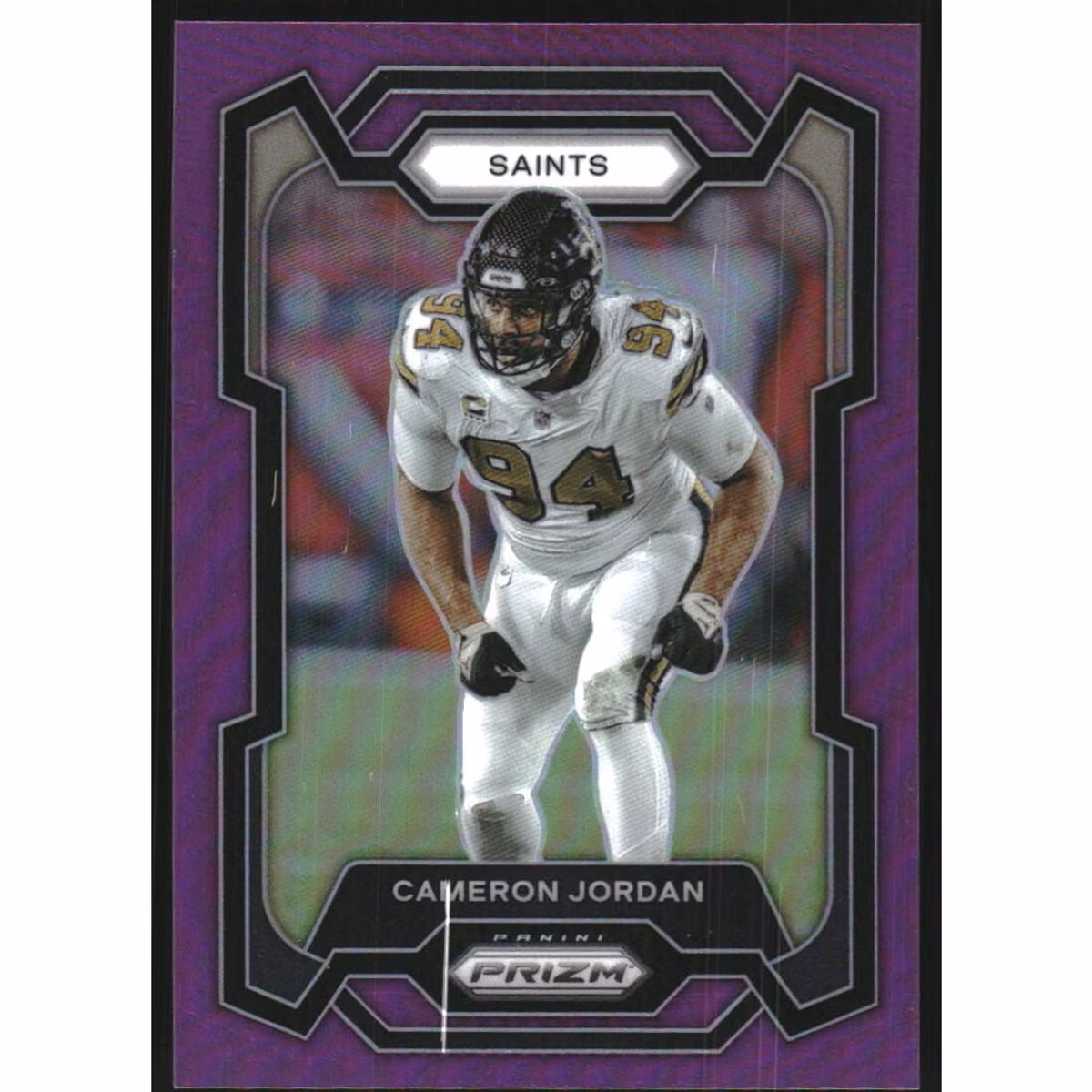 2023 Panini Prizm Prizms Purple #211 Cameron Jordan 4 2023 Panini Prizm Prizms Purple #211 Cameron Jordan