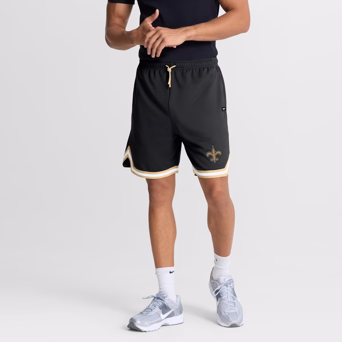 Men's Fanatics Black New Orleans Saints Fearless Drive Shorts 2 Men's Fanatics Black New Orleans Saints Fearless Drive Shorts