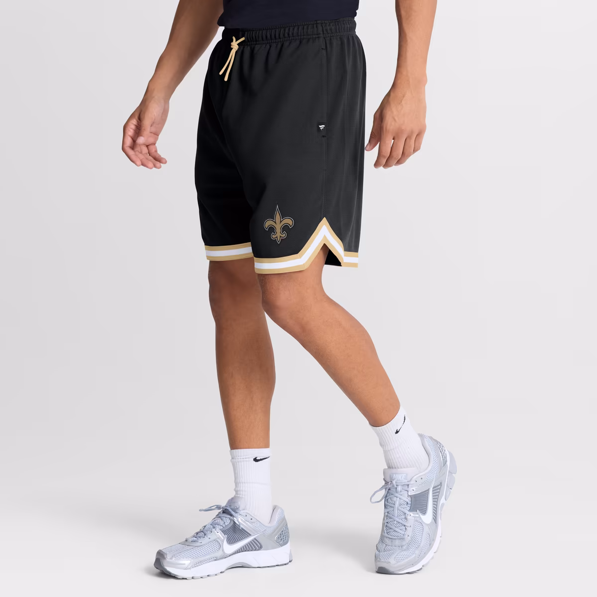 Men's Fanatics Black New Orleans Saints Fearless Drive Shorts 4 Men's Fanatics Black New Orleans Saints Fearless Drive Shorts