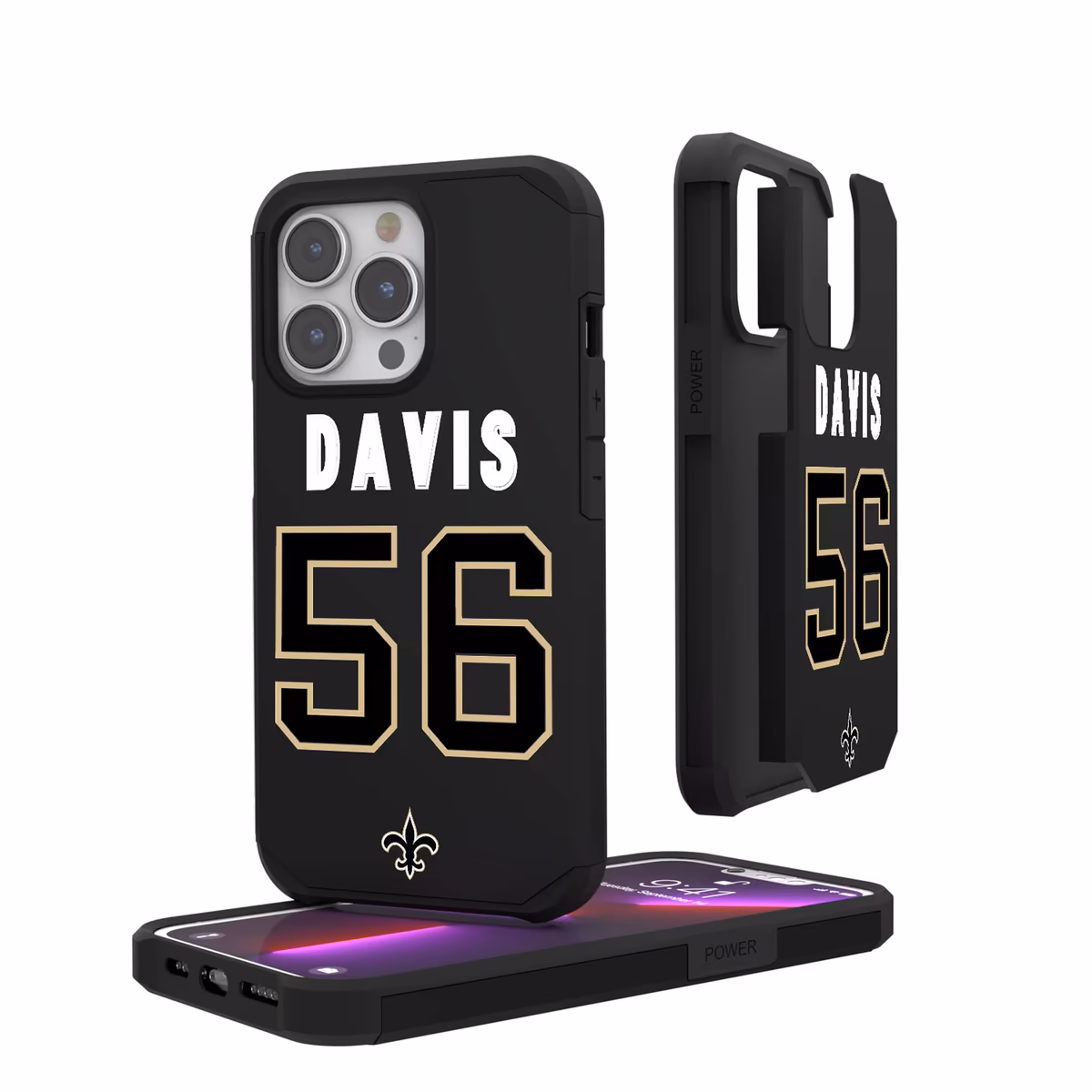 Keyscaper Demario Davis New Orleans Saints iPhone Rugged Case 8 Keyscaper Demario Davis New Orleans Saints iPhone Rugged Case
