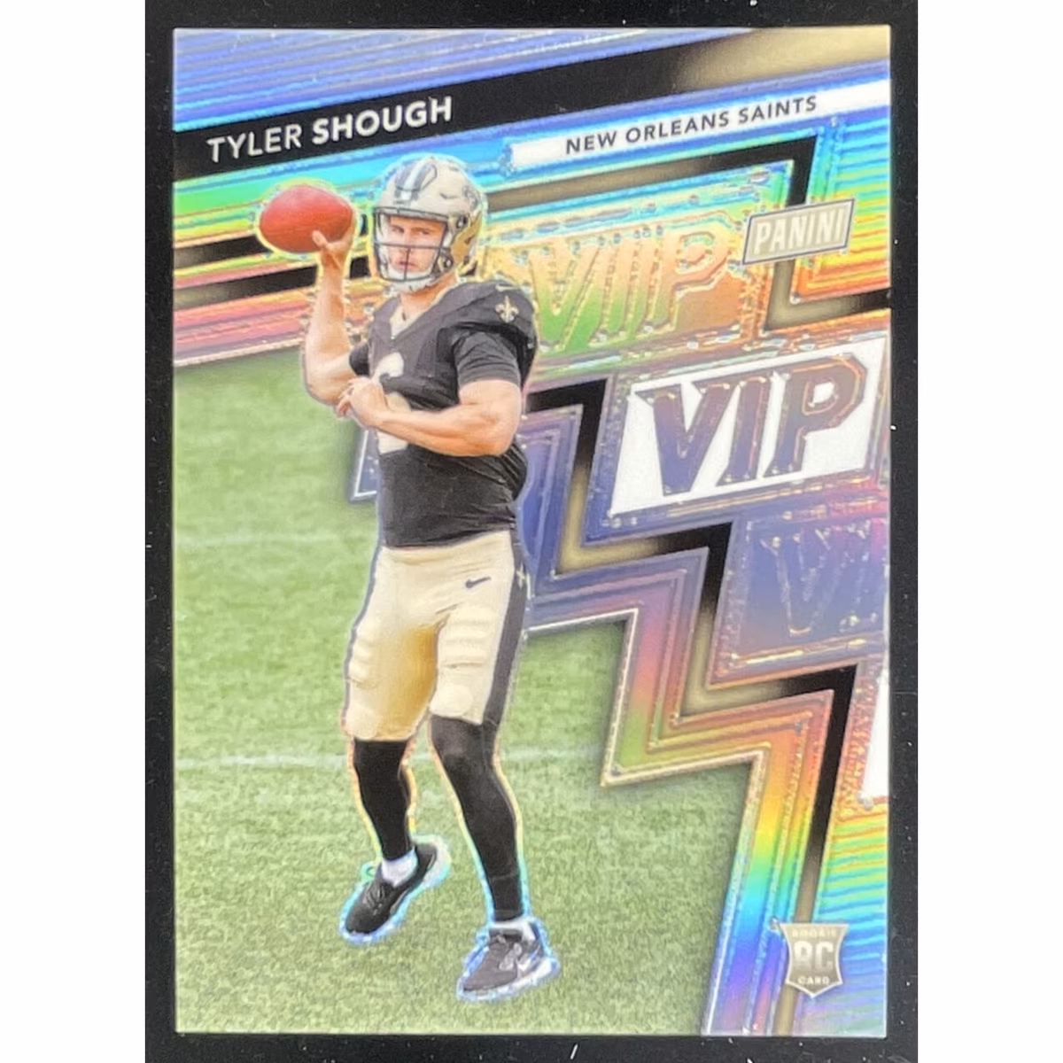 2025 Panini NSCC VIP Gold Packs Gold VIP Prizm #RC15 Tyler Shough Rookie