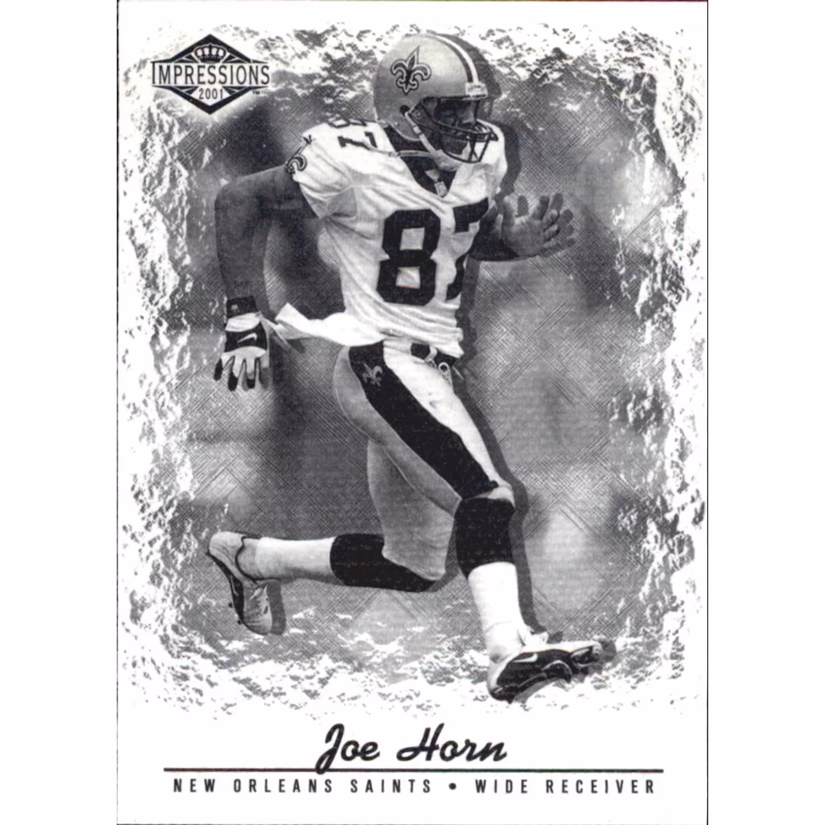 2001 Pacific Impressions Shadow #84 Joe Horn