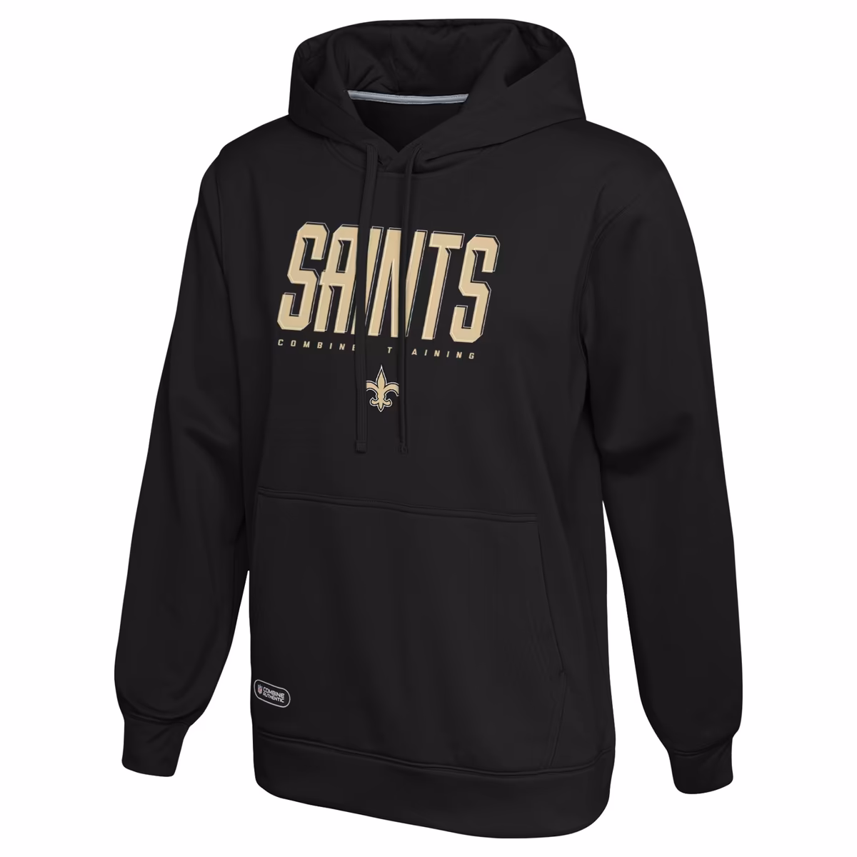 Men's Black New Orleans Saints Combine Authentic Pullover Hoodie 9 Men's Black New Orleans Saints Combine Authentic Pullover Hoodie