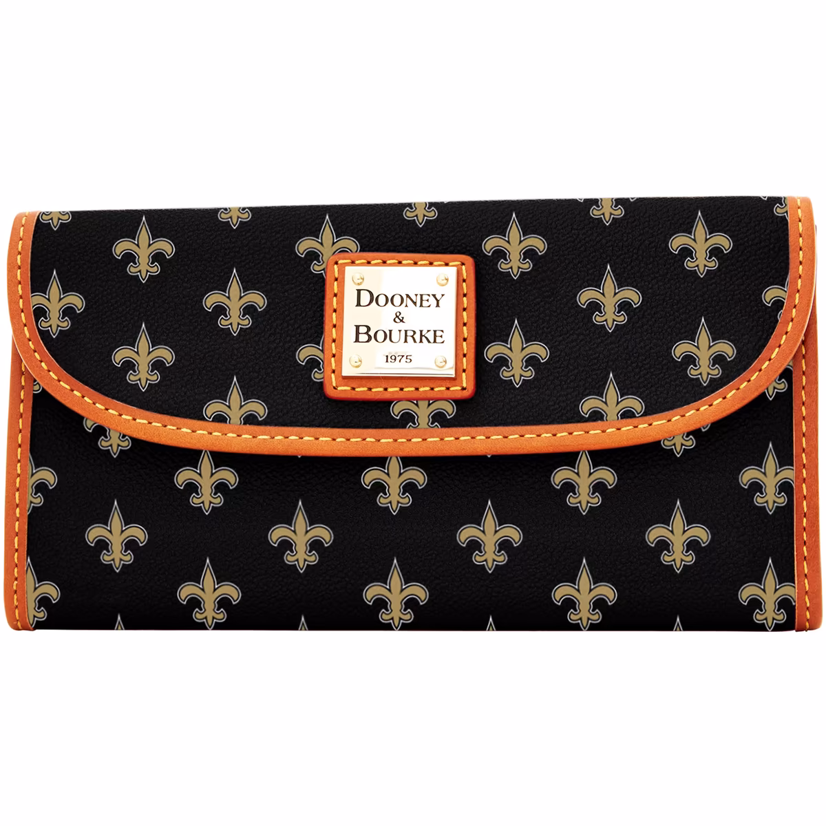 Women's Dooney & Bourke New Orleans Saints Team Color Continental Clutch