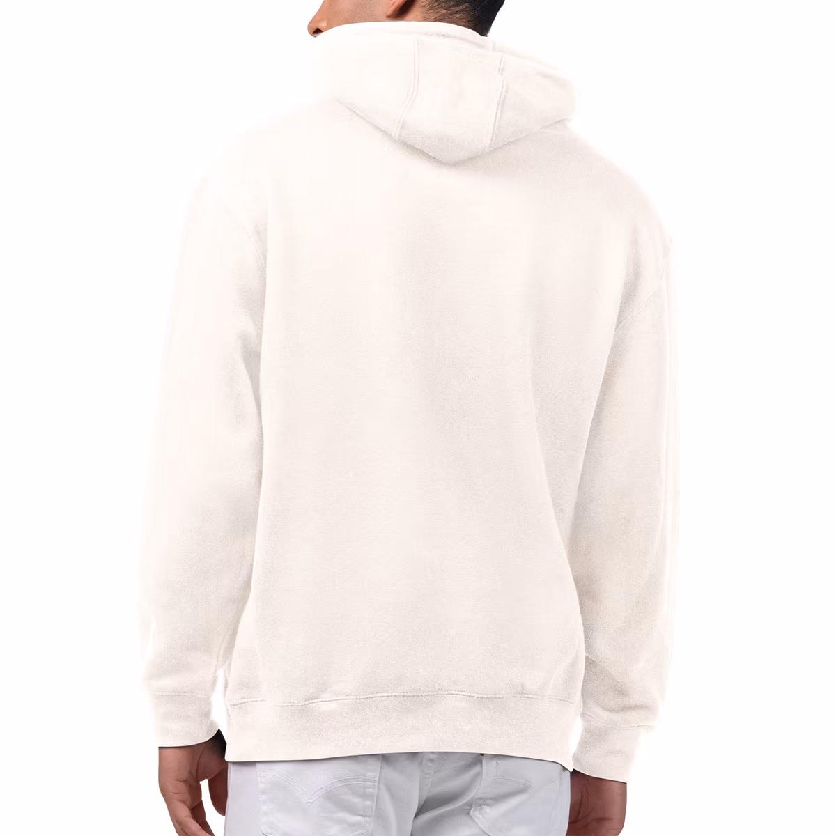 Men's Starter Cream New Orleans Saints Kickoff Fleece Hoodie 3 Men's Starter Cream New Orleans Saints Kickoff Fleece Hoodie