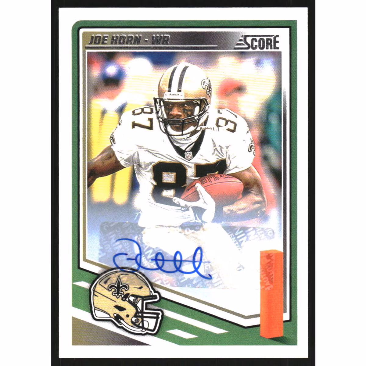 2025 Score Signatures #18 Joe Horn 6 2025 Score Signatures #18 Joe Horn