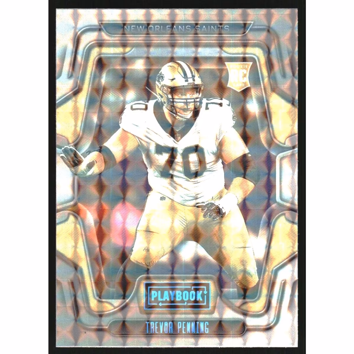 2022 Panini Playbook Mosaic #167 Trevor Penning