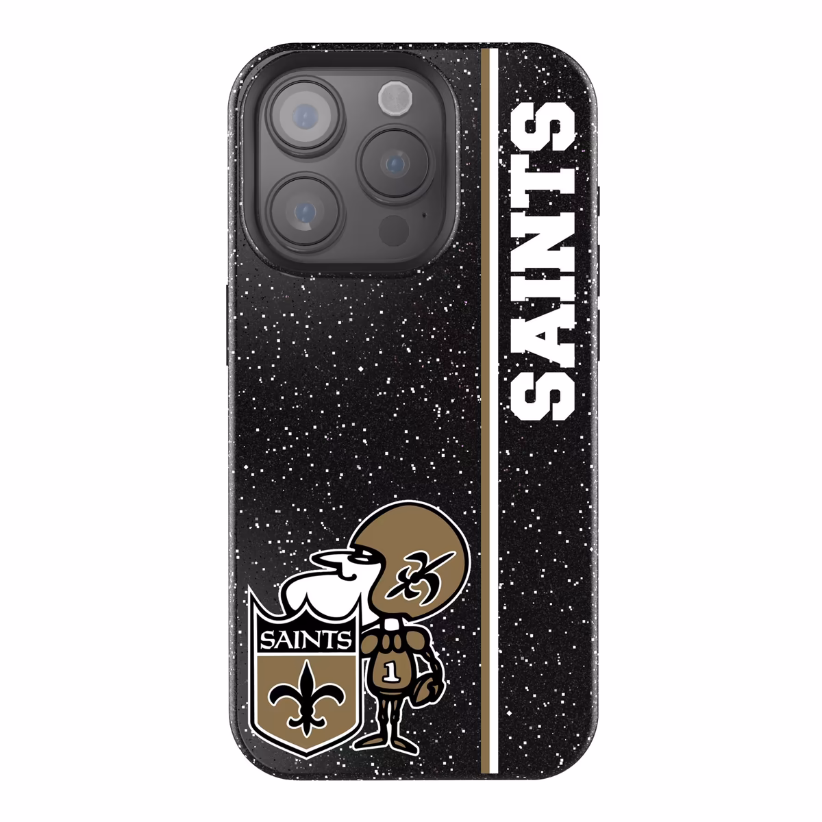 Keyscaper Black New Orleans Saints iPhone Bling Case 1 Keyscaper Black New Orleans Saints iPhone Bling Case
