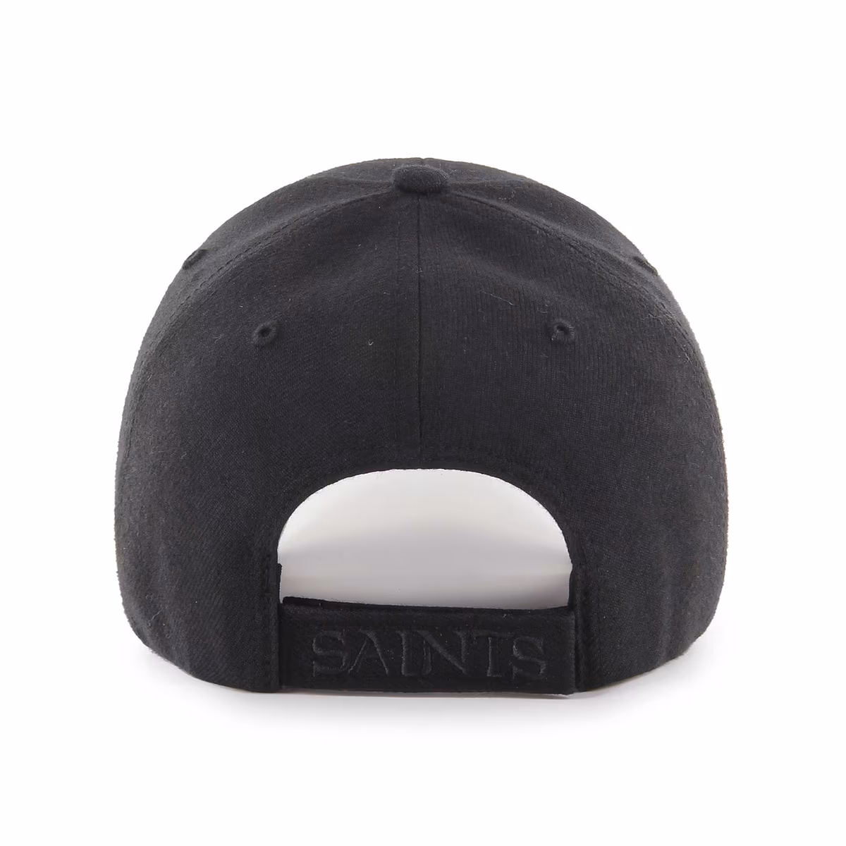 Men's '47 Black New Orleans Saints Tonal MVP Adjustable Hat 3 Men's '47 Black New Orleans Saints Tonal MVP Adjustable Hat