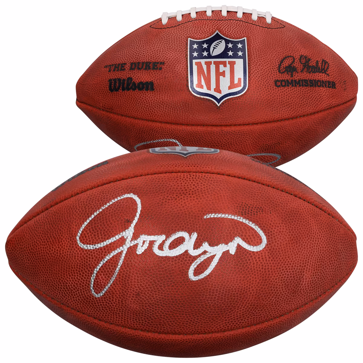 Jordyn Tyson New Orleans Saints Autographed Wilson Duke Full Color Football