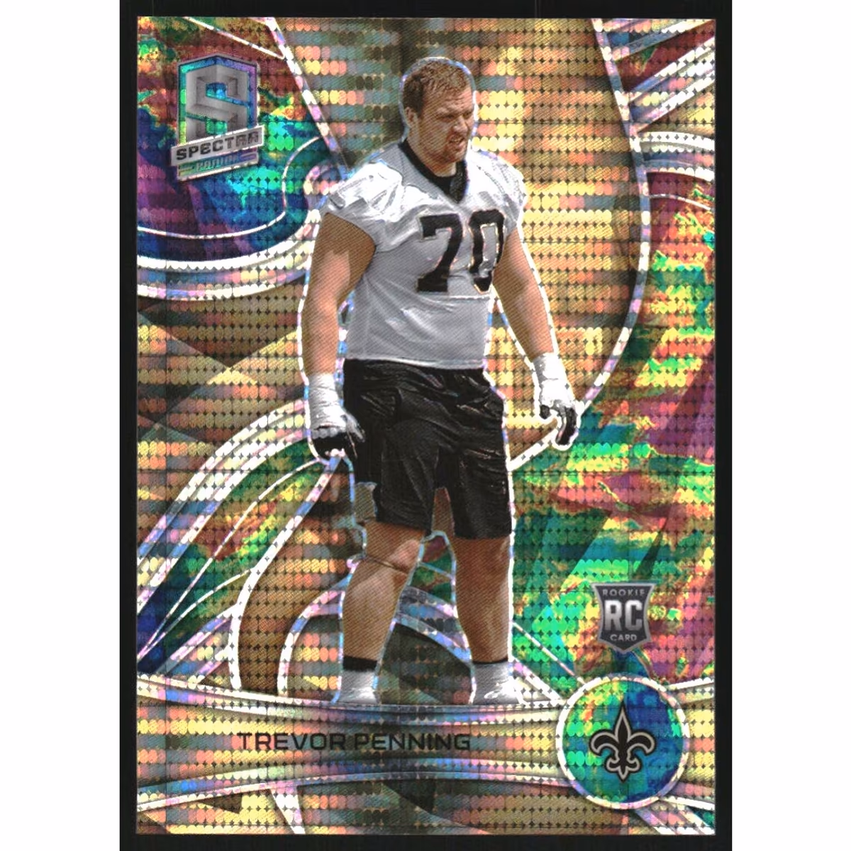 2022 Panini Spectra Celestial #185 Trevor Penning 13 2022 Panini Spectra Celestial #185 Trevor Penning