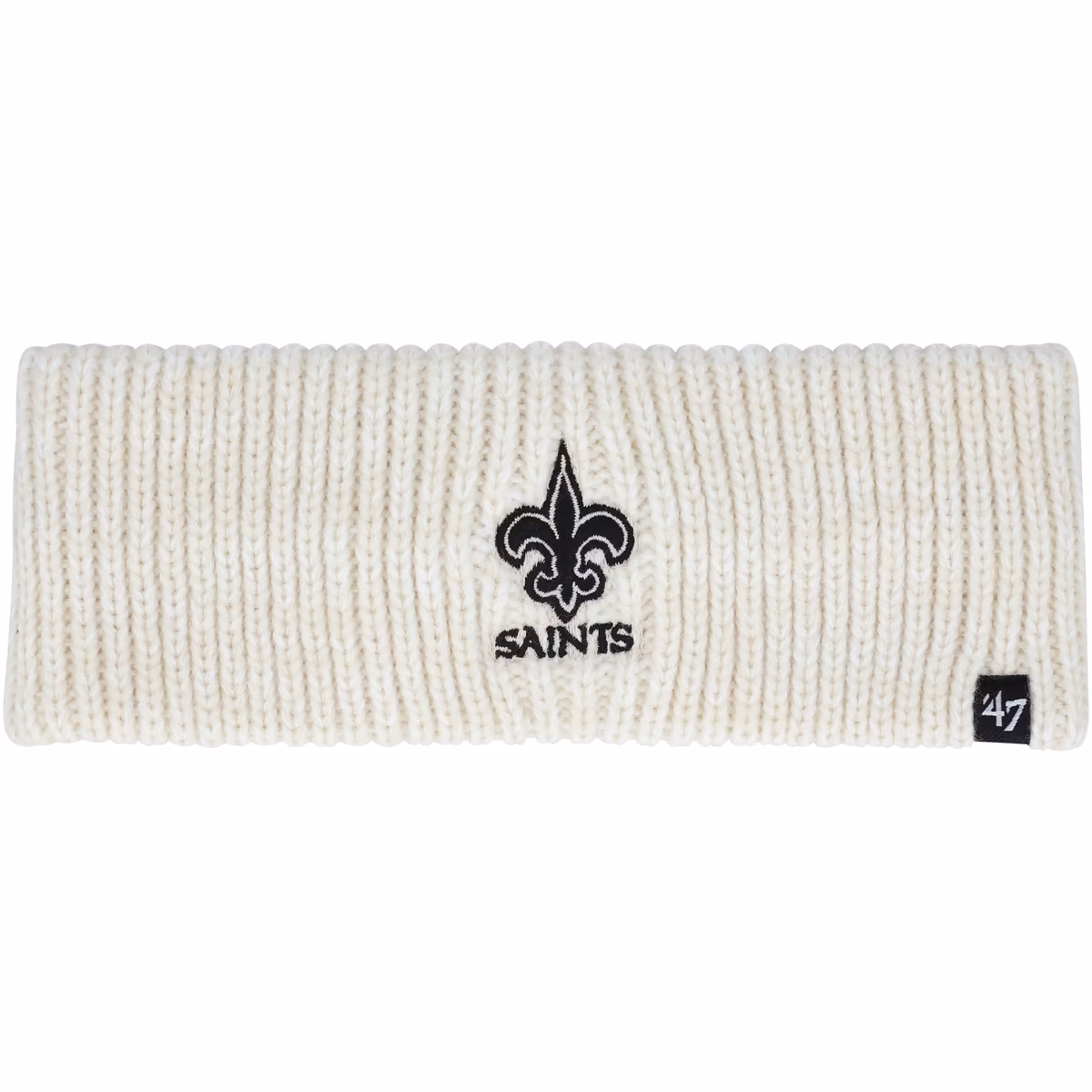 Women's '47 Cream New Orleans Saints Meeko Headband 8 Women's '47 Cream New Orleans Saints Meeko Headband