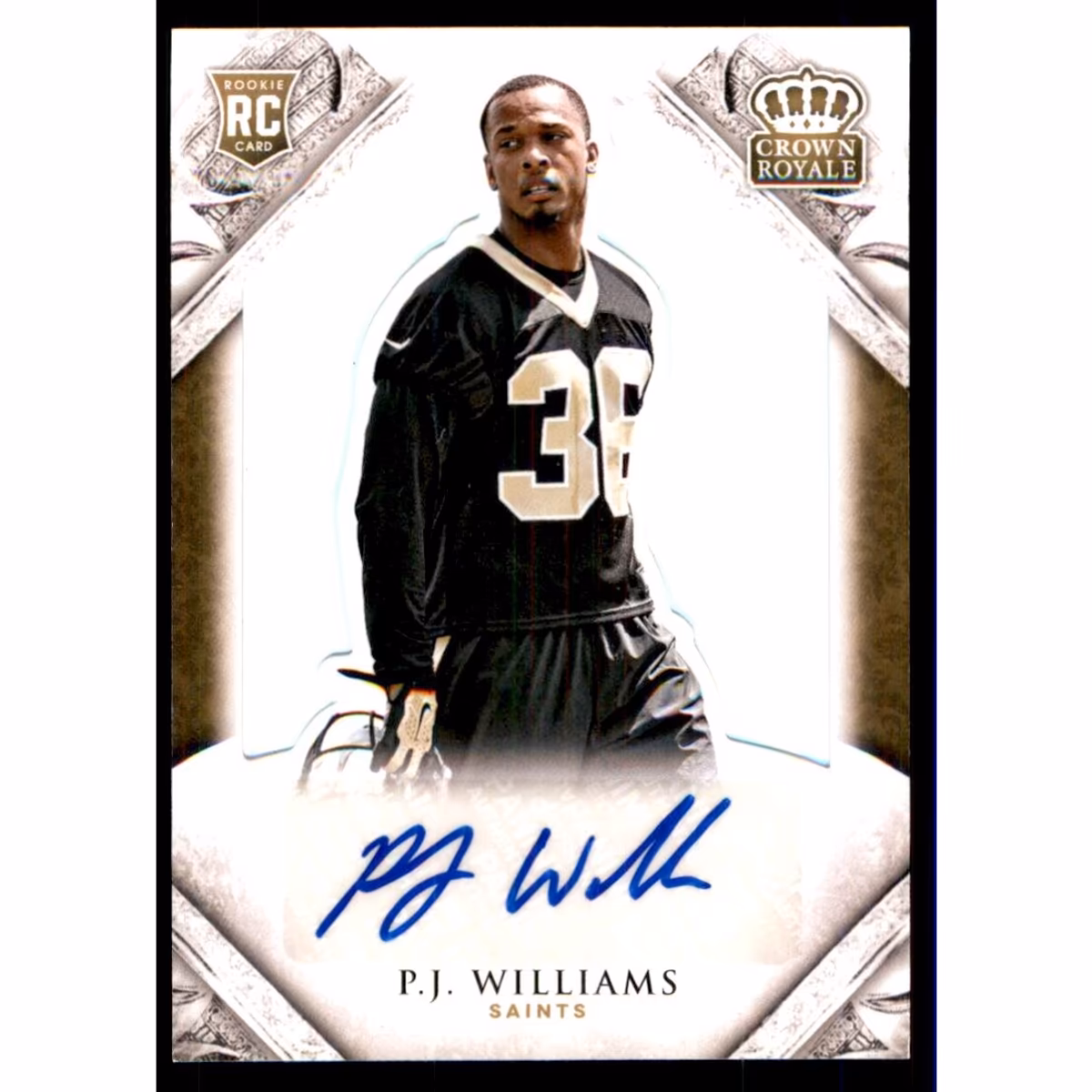 2015 Crown Royale Silver Holofoil #160 P.J. Williams AU/99