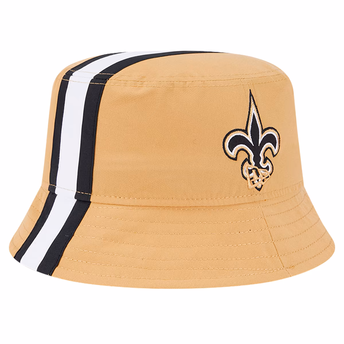 Men's New Era Gold New Orleans Saints Helmet Bucket Hat 4 Men's New Era Gold New Orleans Saints Helmet Bucket Hat