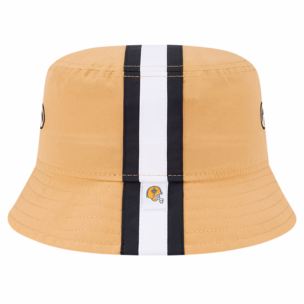 Men's New Era Gold New Orleans Saints Helmet Bucket Hat 5 Men's New Era Gold New Orleans Saints Helmet Bucket Hat