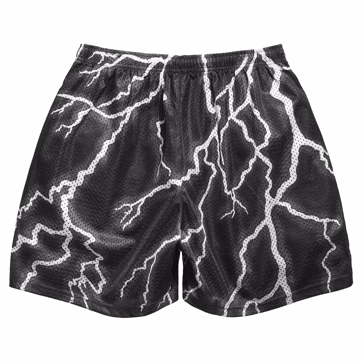Men's Chalk Line Black New Orleans Saints Lightning Retro Shorts 3 Men's Chalk Line Black New Orleans Saints Lightning Retro Shorts