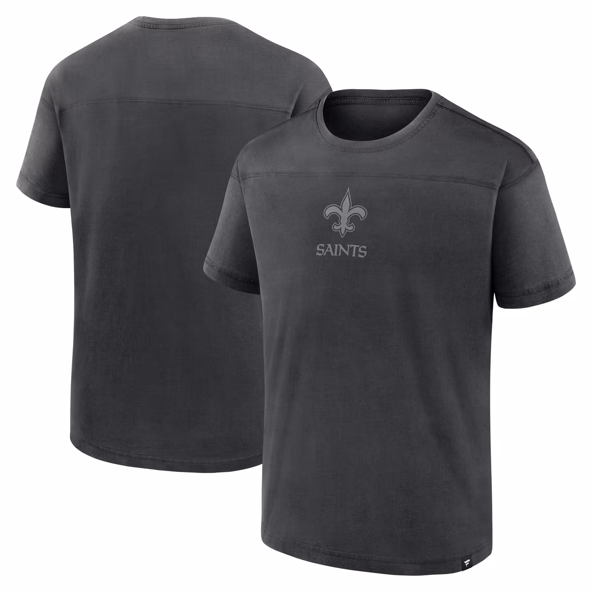 Men's Fanatics Black New Orleans Saints Mini Tonal T-Shirt 5 Men's Fanatics Black New Orleans Saints Mini Tonal T-Shirt