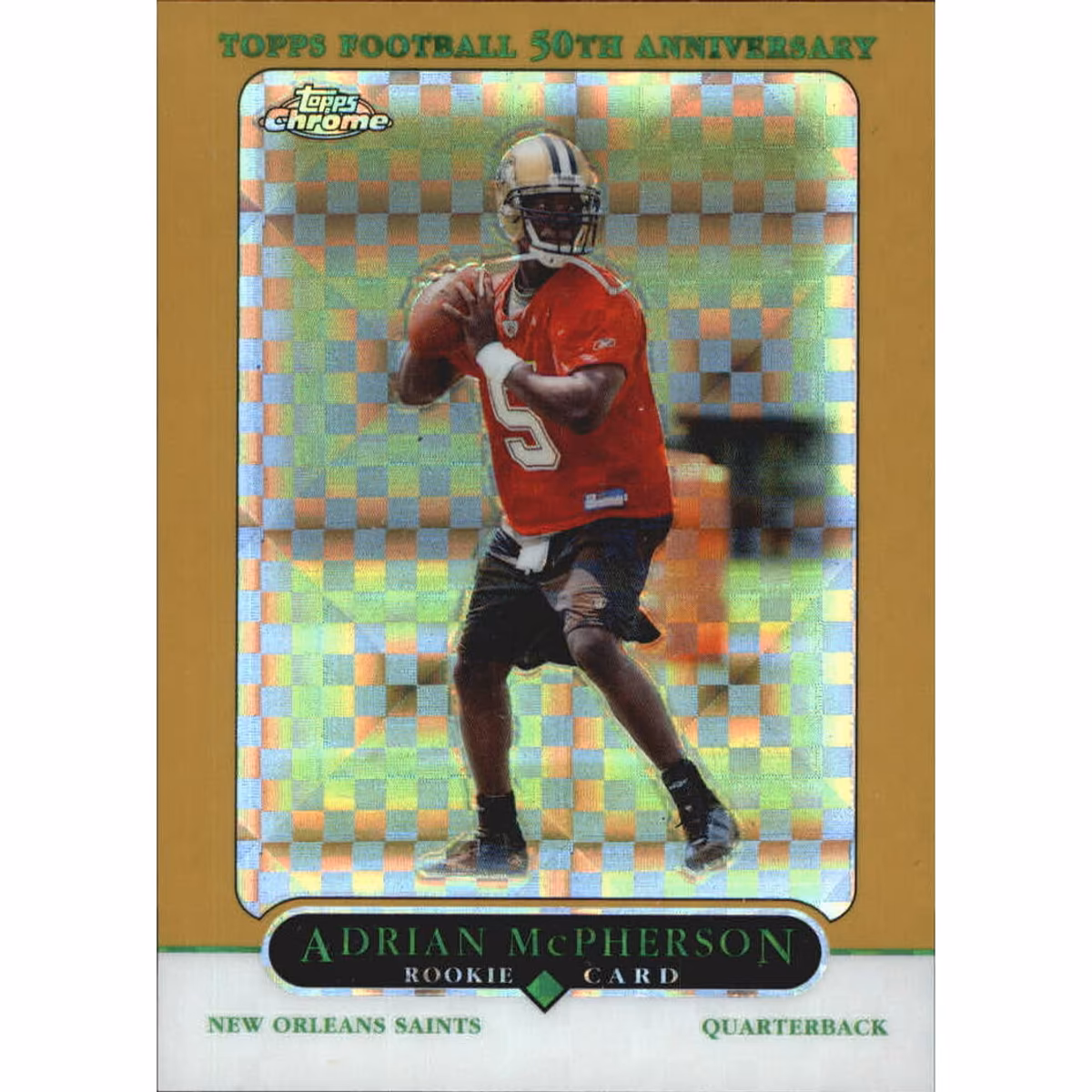 2005 Topps Chrome Gold Xfractors #220 Adrian McPherson 18 2005 Topps Chrome Gold Xfractors #220 Adrian McPherson