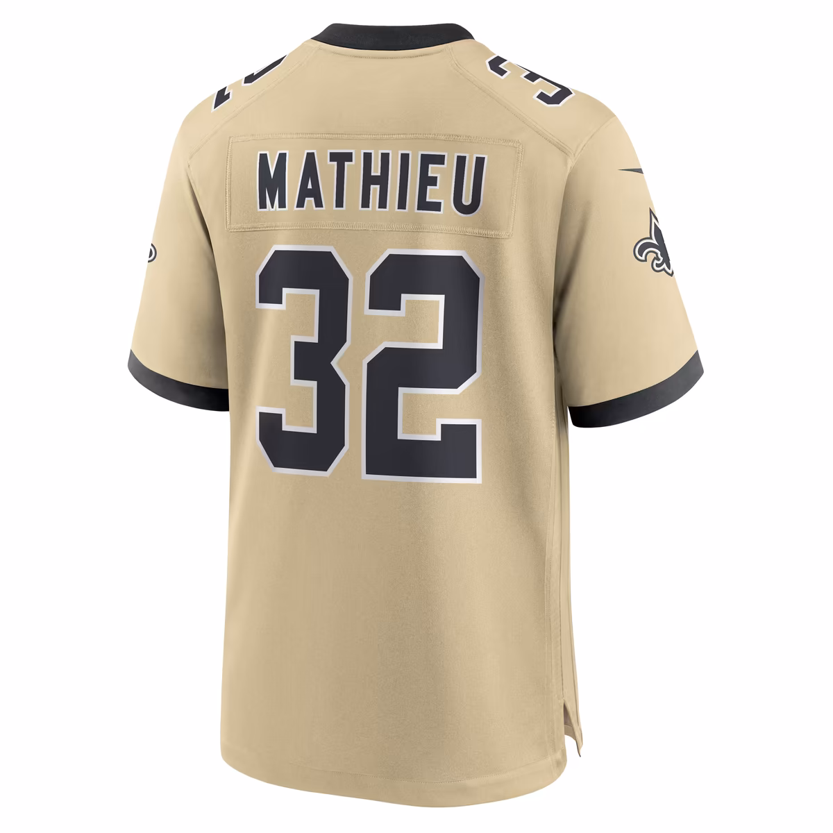 Men's Nike Tyrann Mathieu Gold New Orleans Saints Gameday Golds Alternate Game Player Jersey 4 Men's Nike Tyrann Mathieu Gold New Orleans Saints Gameday Golds Alternate Game Player Jersey