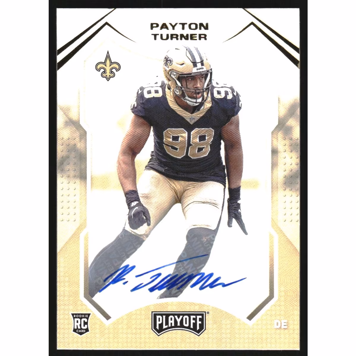 2021 Playoff Rookies Autographs #252 Payton Turner 11 2021 Playoff Rookies Autographs #252 Payton Turner