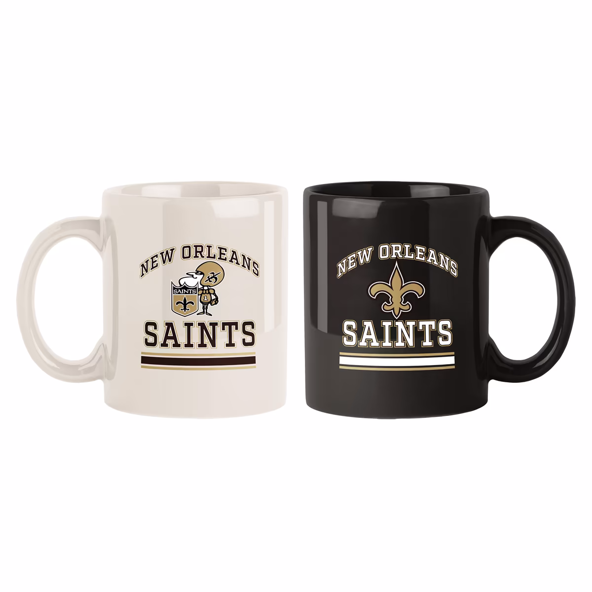 New Orleans Saints Two-Pack 15oz. Color Mug Set 1 New Orleans Saints Two-Pack 15oz. Color Mug Set