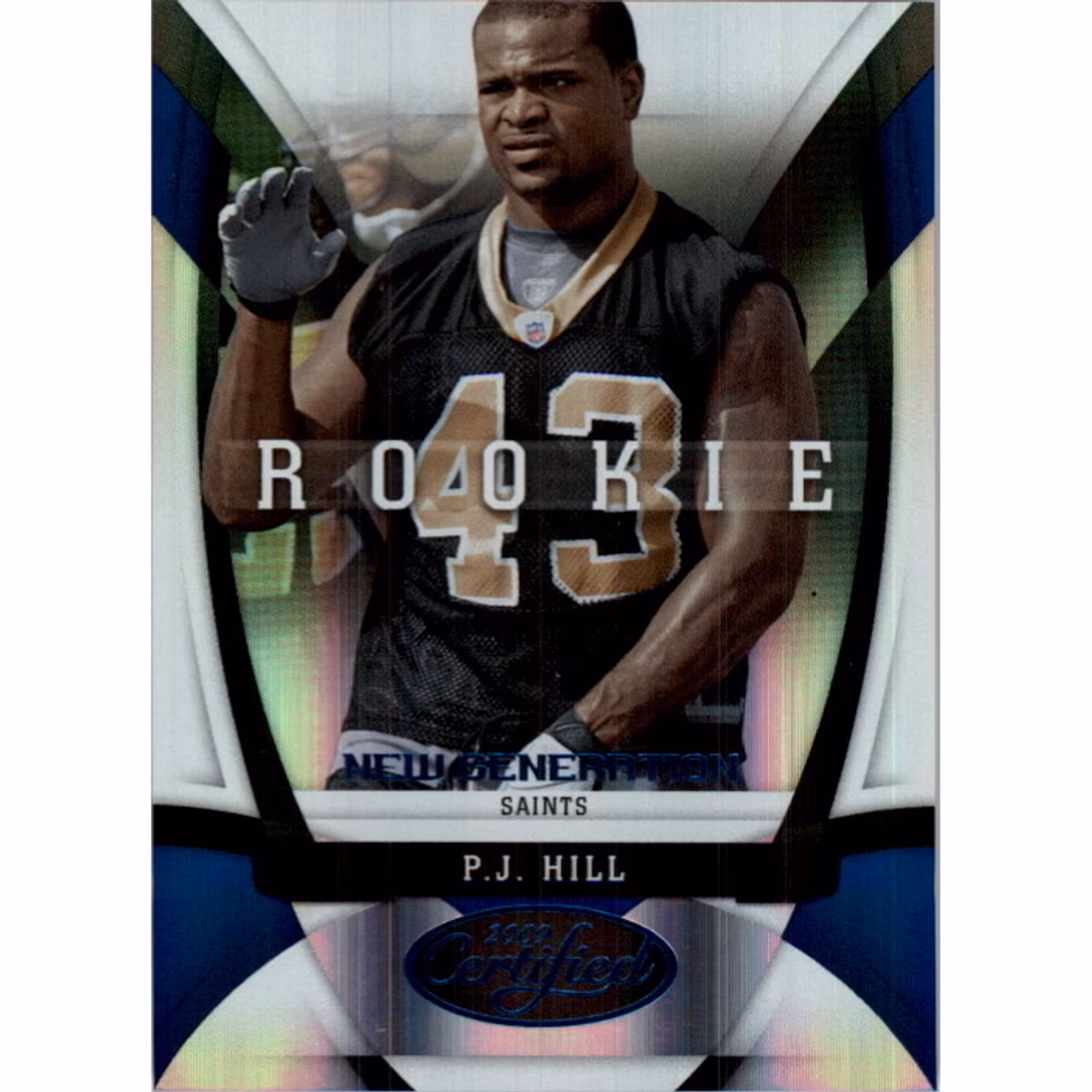 2009 Certified Mirror Blue #183 P.J. Hill 9 2009 Certified Mirror Blue #183 P.J. Hill