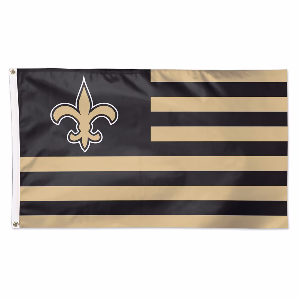 WinCraft New Orleans Saints 3' x 5' Americana Stars & Stripes Deluxe Flag 1 WinCraft New Orleans Saints 3' x 5' Americana Stars & Stripes Deluxe Flag