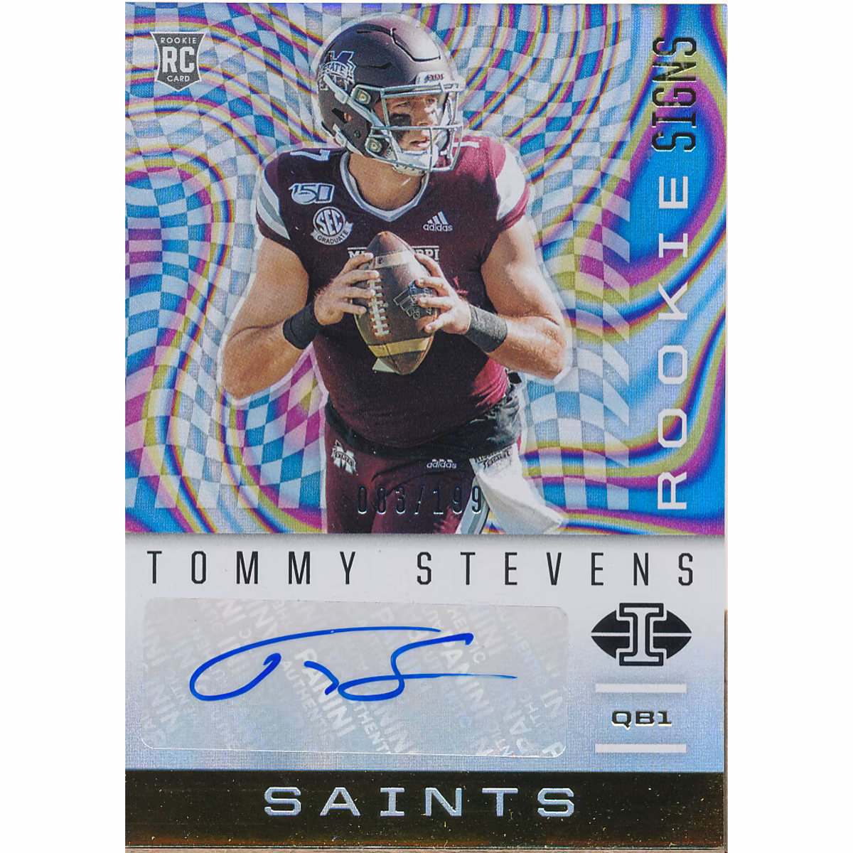 2020 Panini Illusions Rookie Signs #42 Tommy Stevens/199