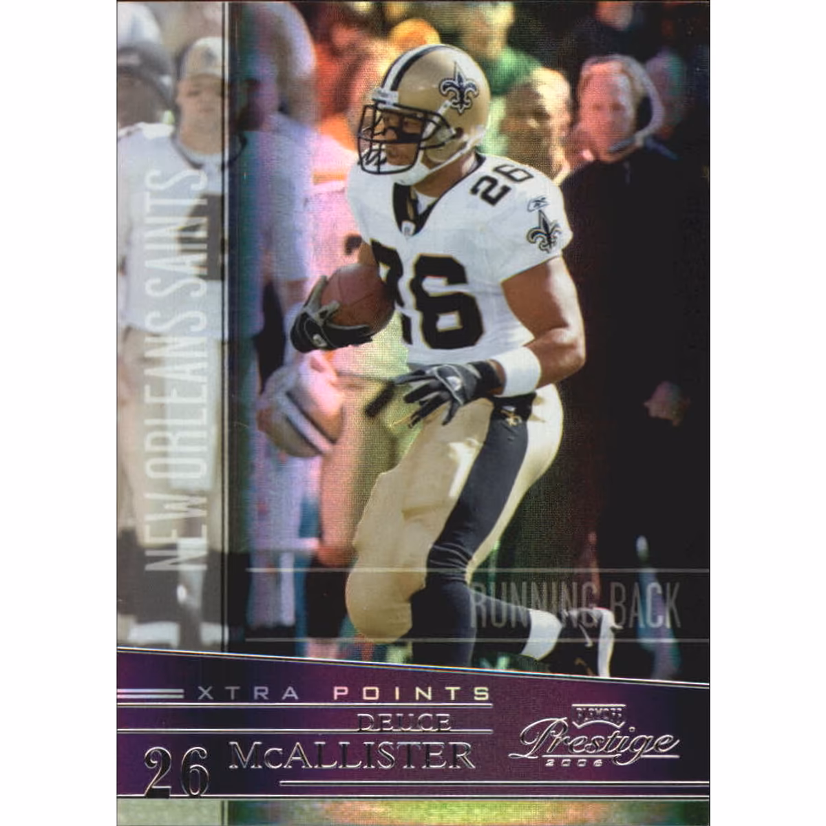 2006 Playoff Prestige Xtra Points Purple #97 Deuce McAllister