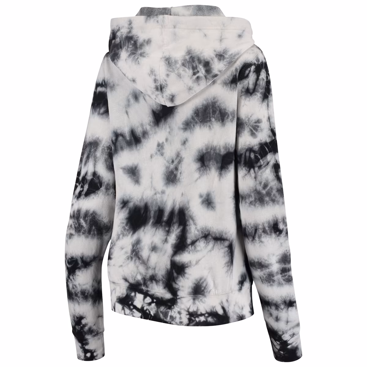 Women's New Era Black New Orleans Saints Tie Dye Fleece Full-Zip Hoodie 4 Women's New Era Black New Orleans Saints Tie Dye Fleece Full-Zip Hoodie