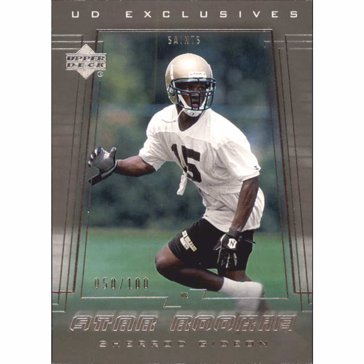 2000 Upper Deck Exclusives Silver #266 Sherrod Gideon