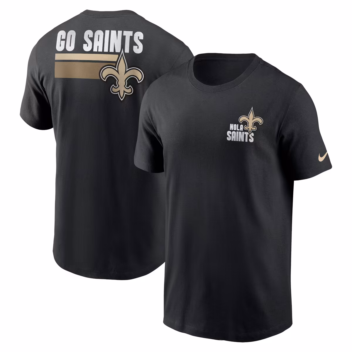 Men's Nike Black New Orleans Saints Blitz Essential T-Shirt 2 Men's Nike Black New Orleans Saints Blitz Essential T-Shirt
