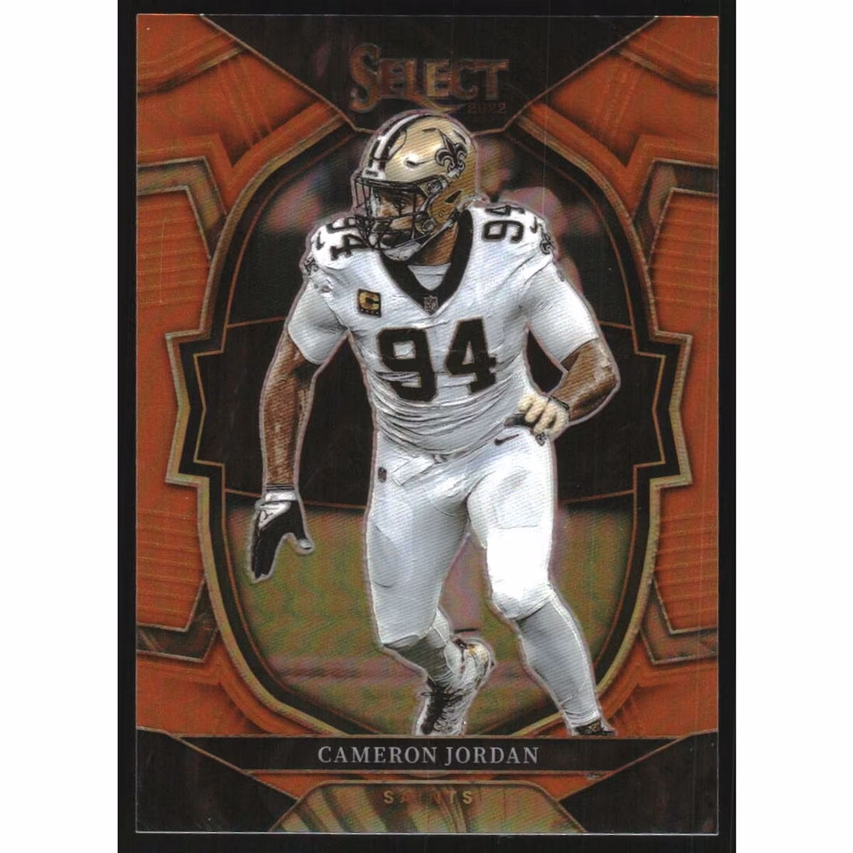 2022 Select Prizm Orange #31 Cameron Jordan