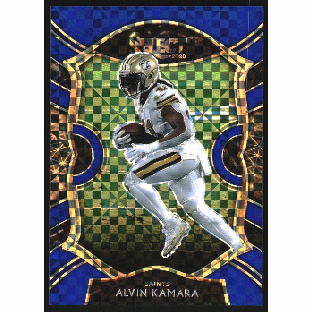 2020 Select Prizm Blue #35 Alvin Kamara 21 2020 Select Prizm Blue #35 Alvin Kamara